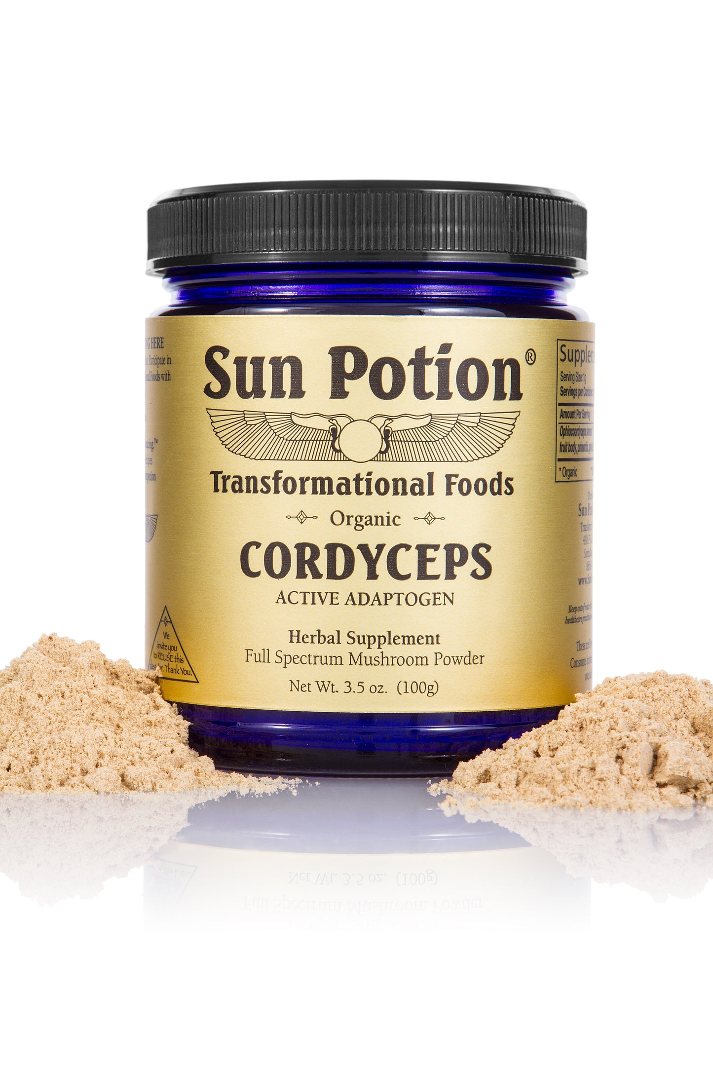 Cordyceps Mushroom Powder by Sun Potion